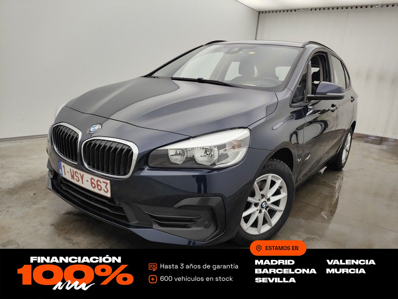 Volante multifuncion de cuero  de segunda mano - bmw serie 2 active tourer 2020 /