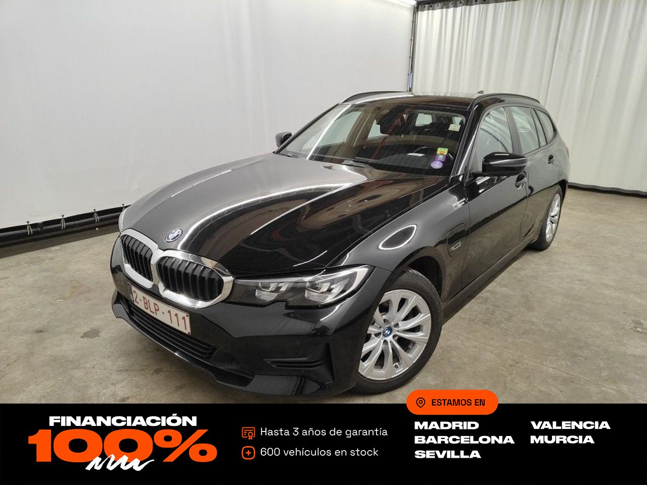 Coche hibrido enchufable 203cv  de segunda mano - bmw serie 3 2022 /
