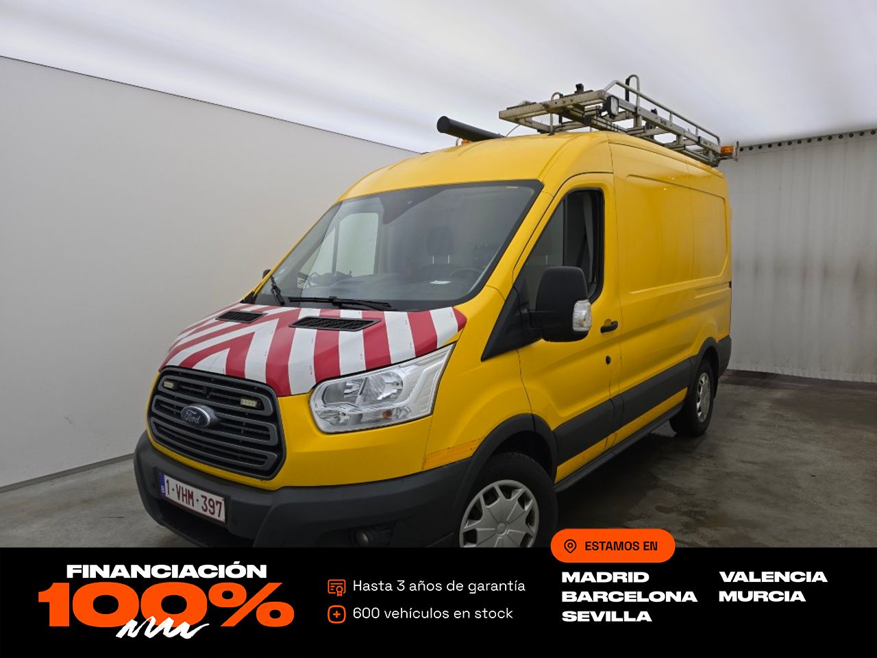 Ford transit con camara de vision trasera  de segunda mano - ford transit 2019 /
