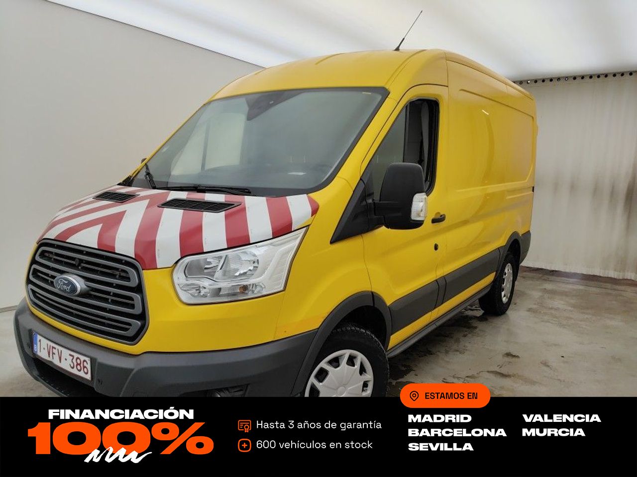 Ford transit con camara de vision trasera  de segunda mano - ford transit 2019 /