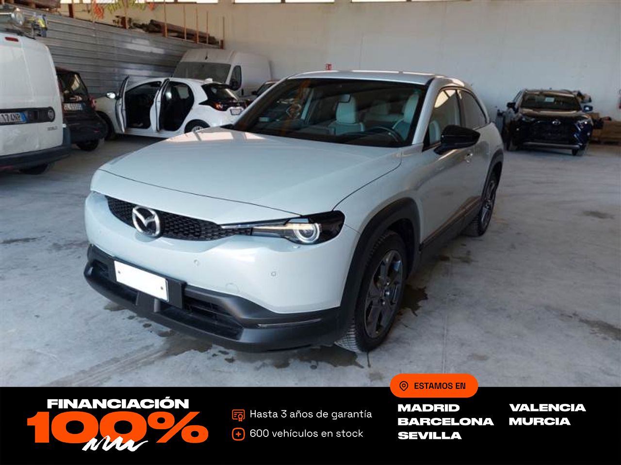 Mazda 2 artic white  de segunda mano - mazda mx-30 2022 /