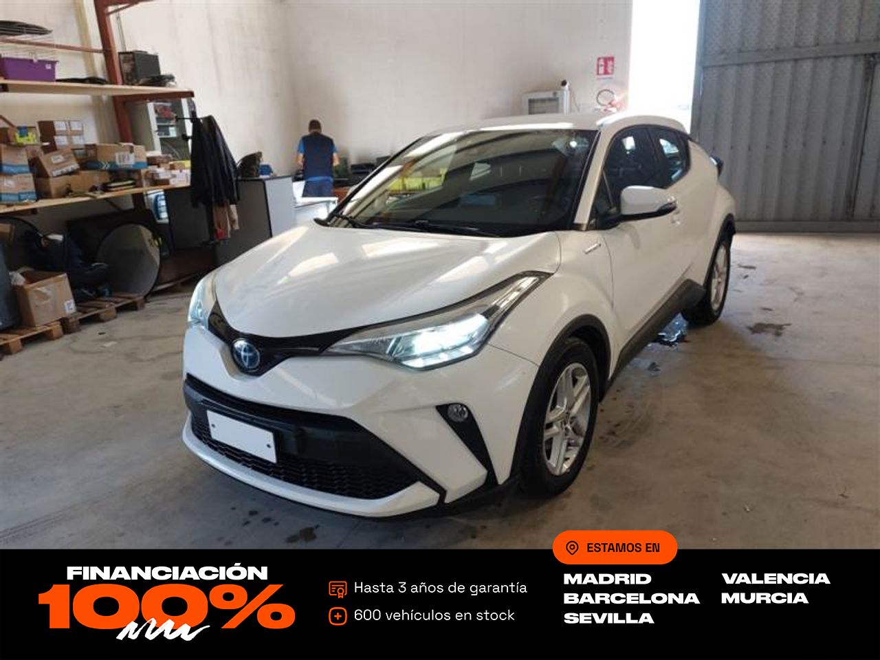 Toyota yaris con volante multifuncion  de segunda mano - toyota c-hr 2021 /
