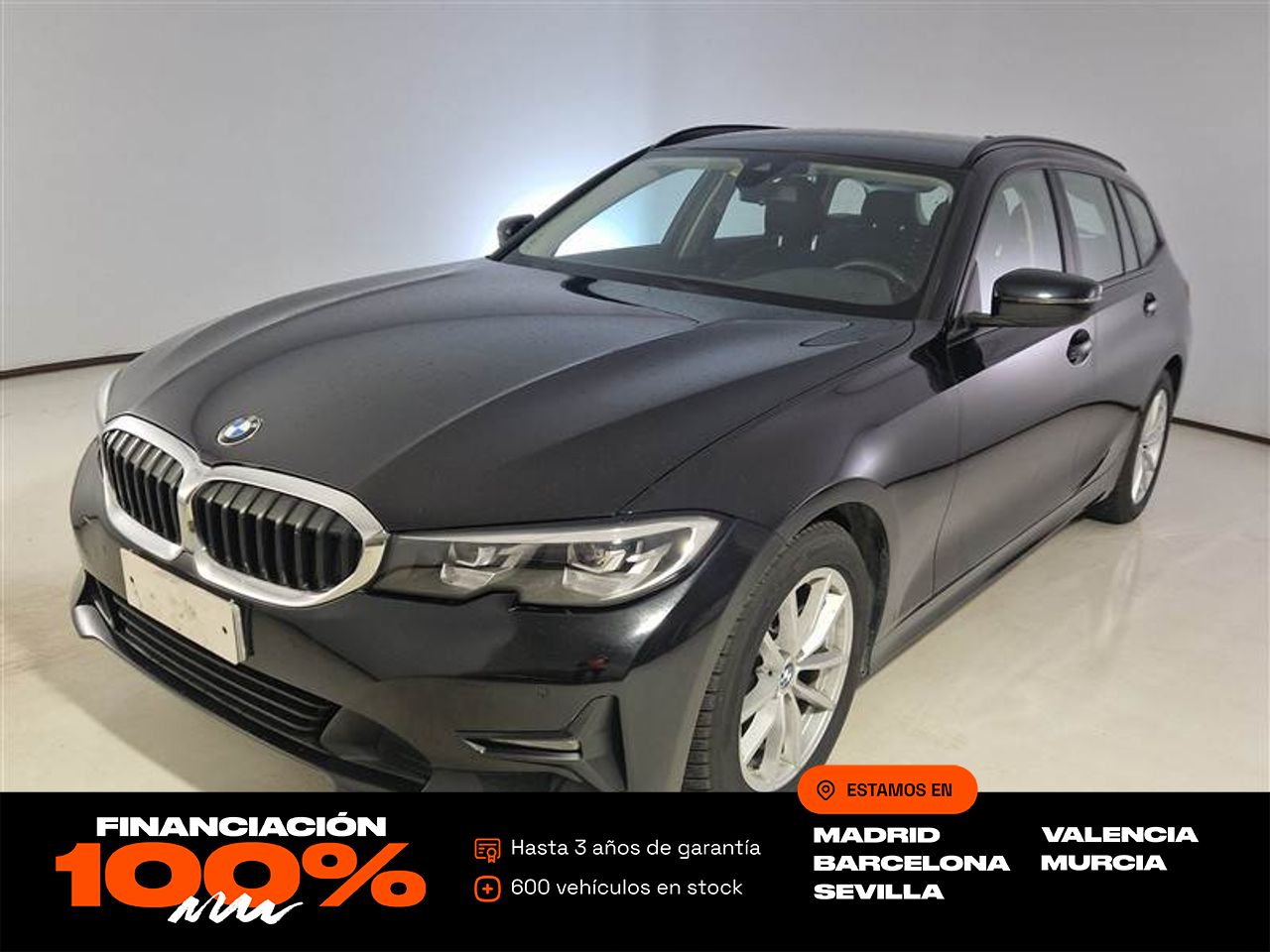 Volante multifuncion de cuero  de segunda mano - bmw serie 3 2021 /