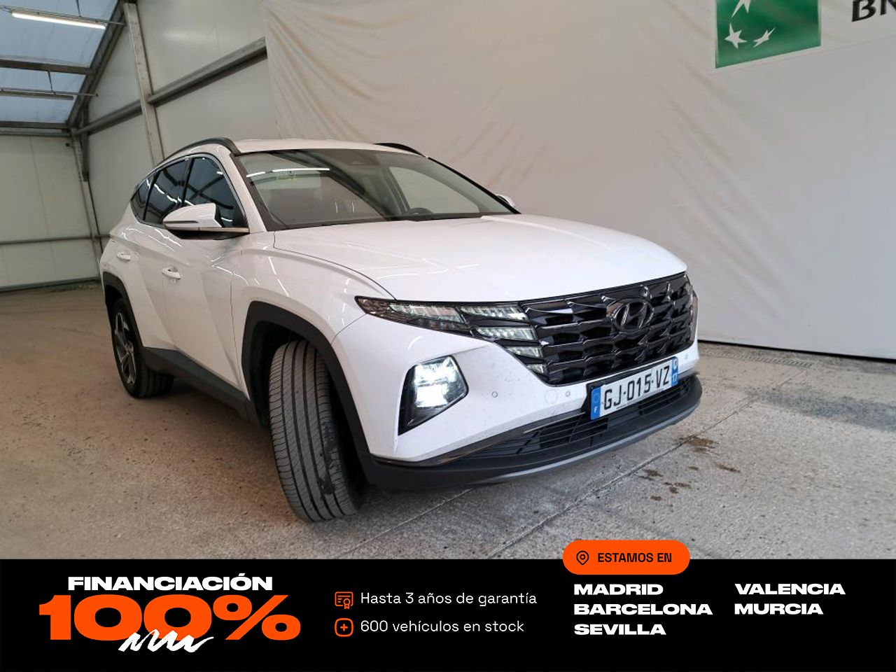 Coche hibrido con asientos calefactados  de segunda mano - hyundai tucson 2022 /