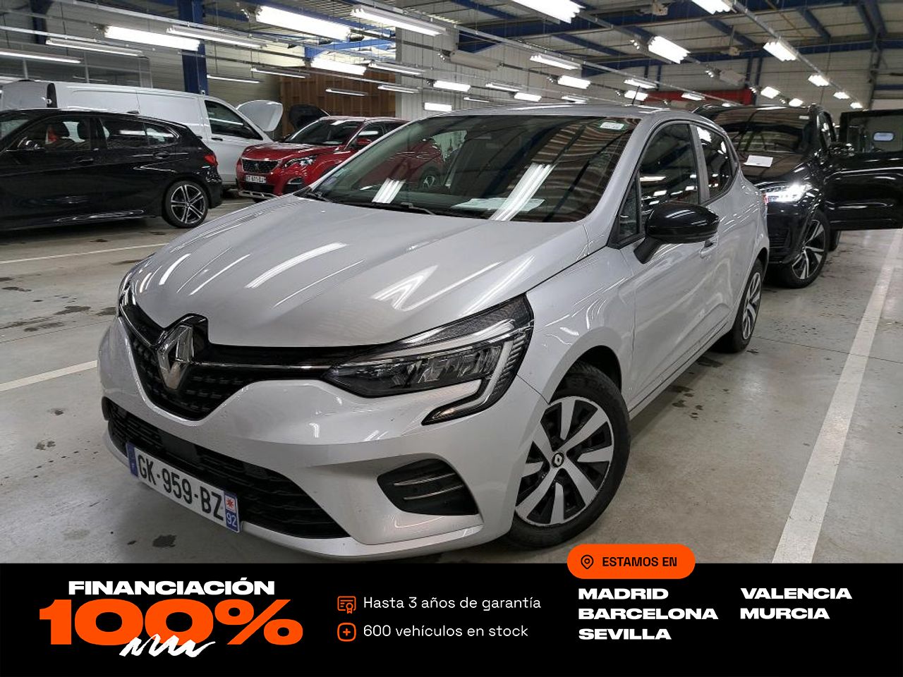 Renault clio cambio automatico 2023  de segunda mano - renault clio 2023 /