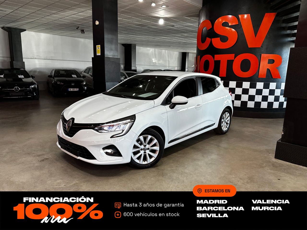 Renault clio tapiceria mixta  de segunda mano - renault clio 2020 /