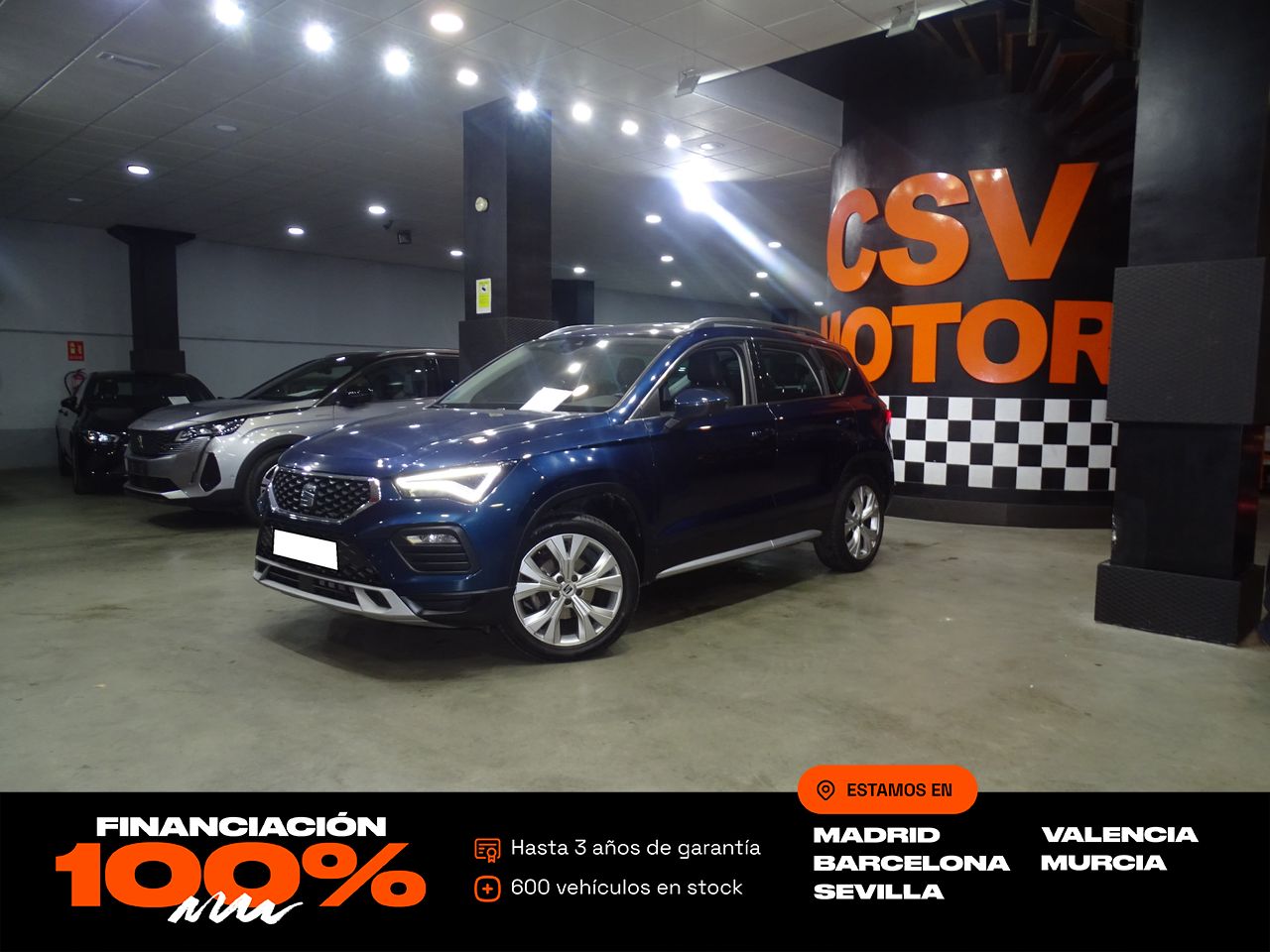 Seat ateca 2023 gris  de segunda mano - seat ateca 2023 /