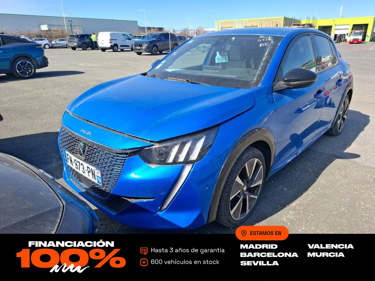 Conexiones usb y aux  de segunda mano - peugeot e-208 2020 /