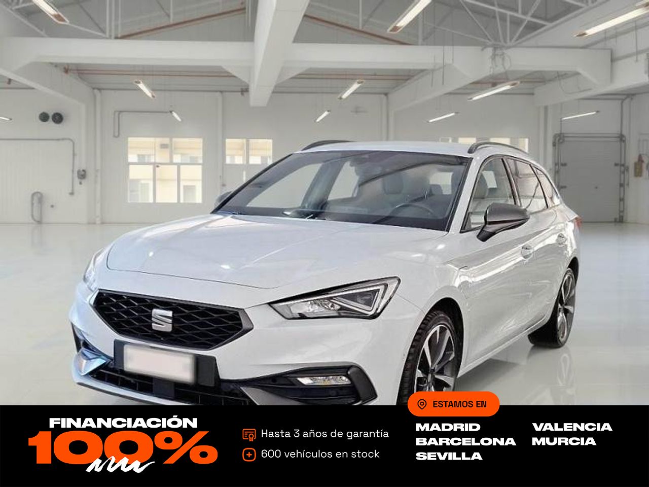 Camisa de cuadros con bolsillo  de segunda mano - seat leon 2021 /