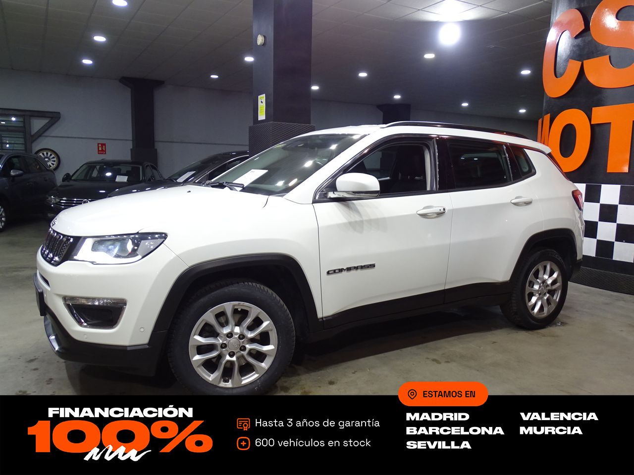 Jeep compass con interiores en buen estado  de segunda mano - jeep compass 2021 /