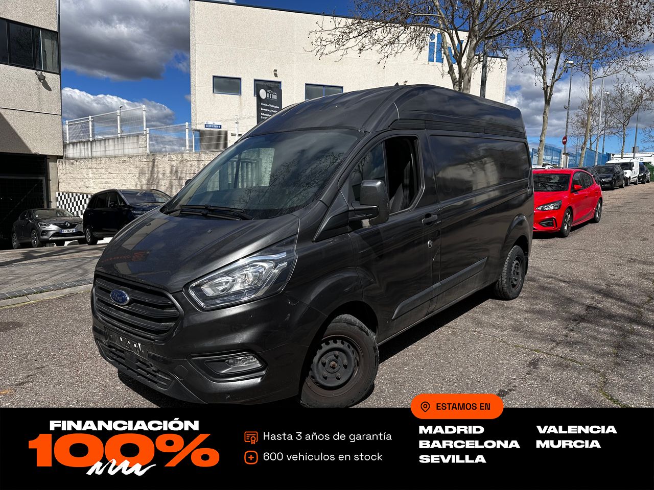 Ford transit mhev n1 trend  de segunda mano - ford transit custom 2020 /