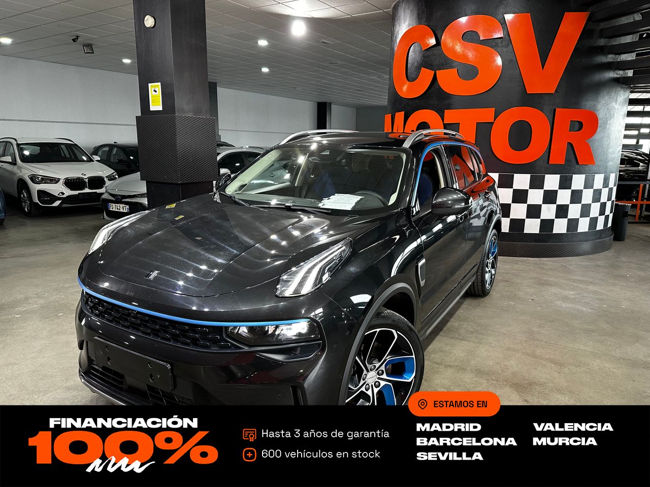Volante multifuncion de cuero  de segunda mano - lynk & co 01 2023 /