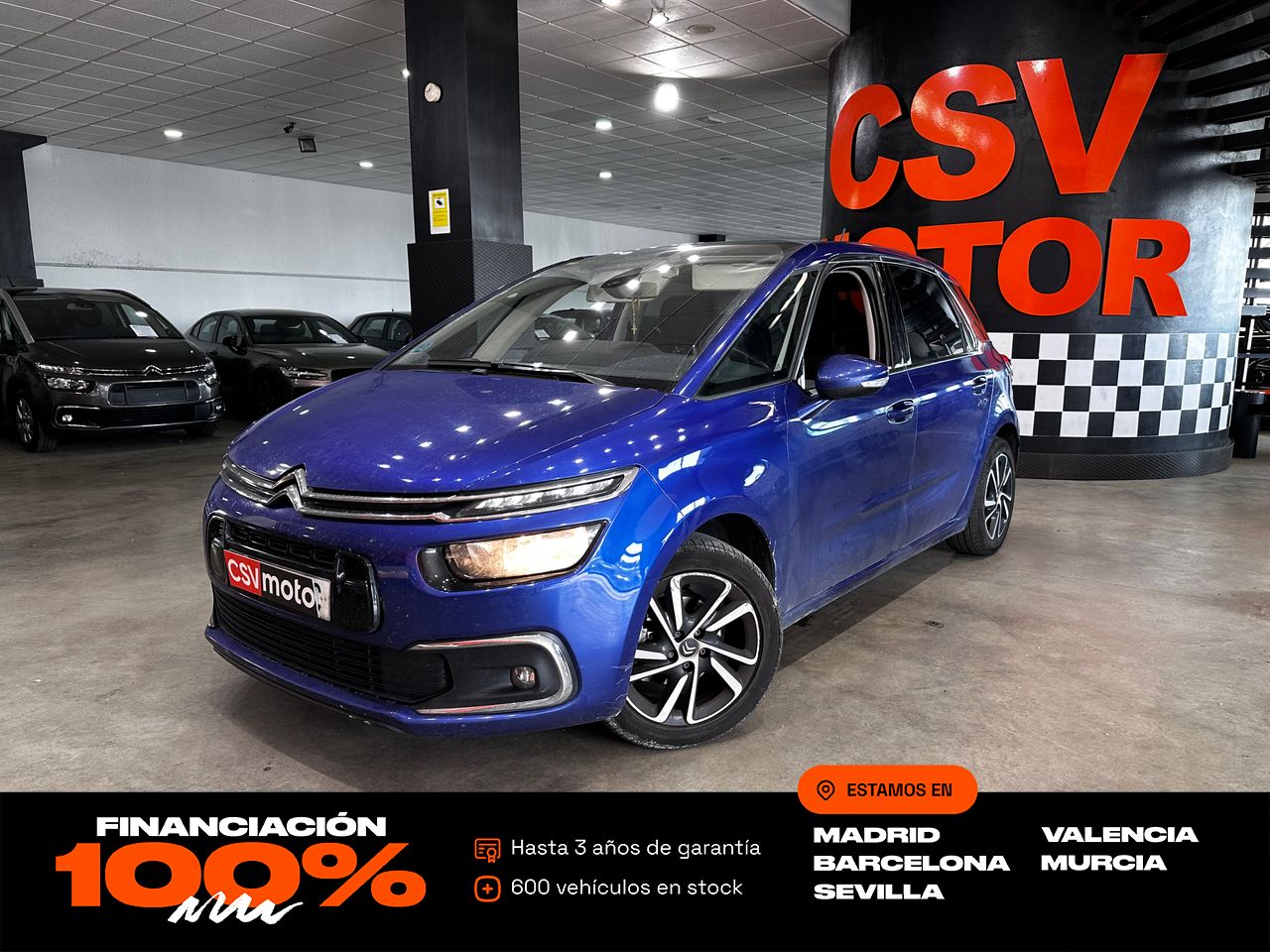 Citroen berlingo 130cv 2021  de segunda mano - citroën c4 picasso 2018 /