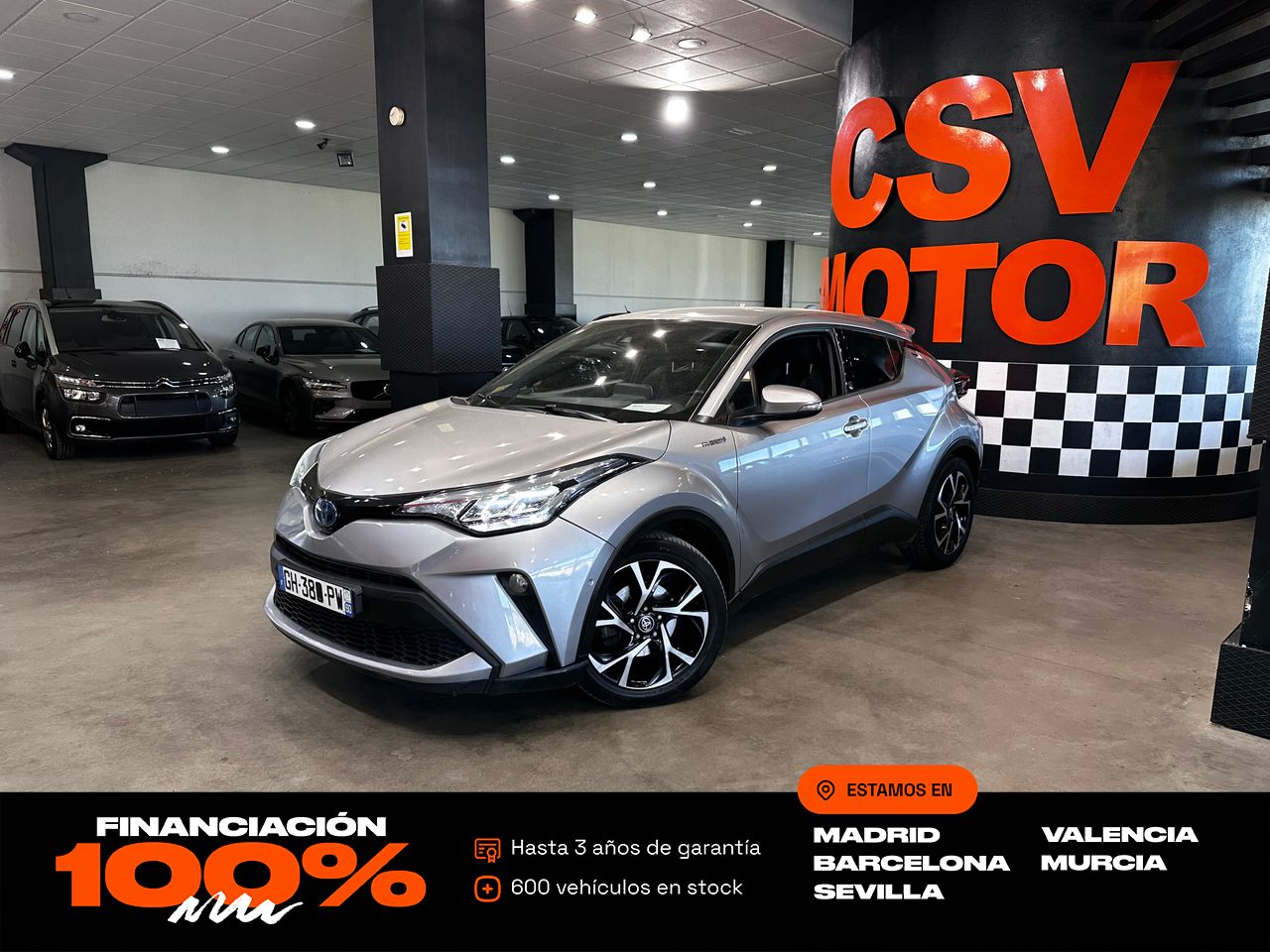 Lampara cristal strass  de segunda mano - toyota c-hr 2022 /