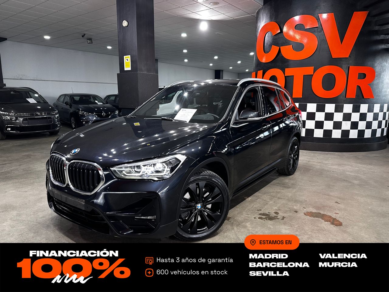 Volvo xc40 con volante deportivo  de segunda mano - bmw x1 2021 /