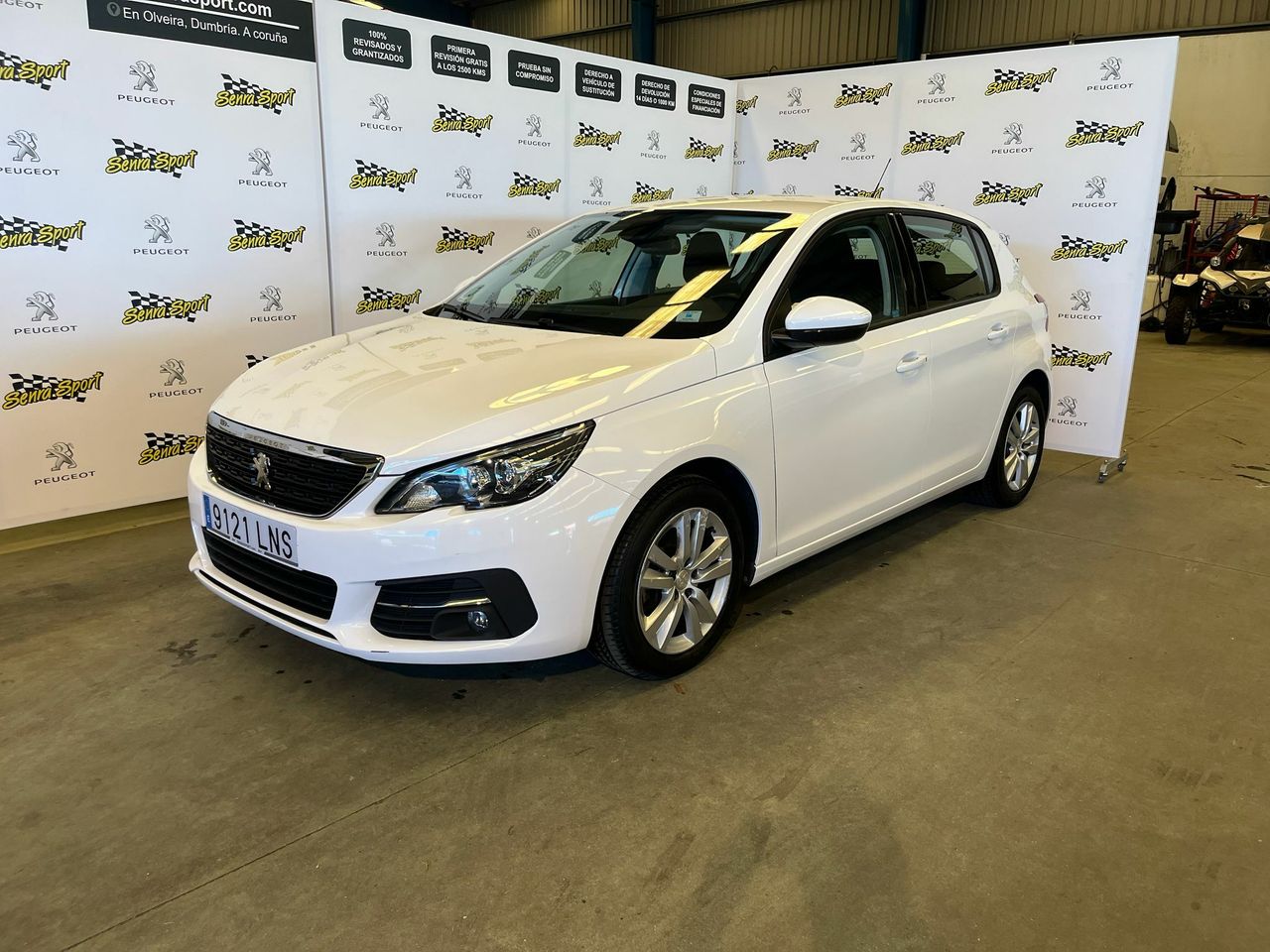 Peugeot 308 2020 diesel blanco  de segunda mano - peugeot 308 2021 /