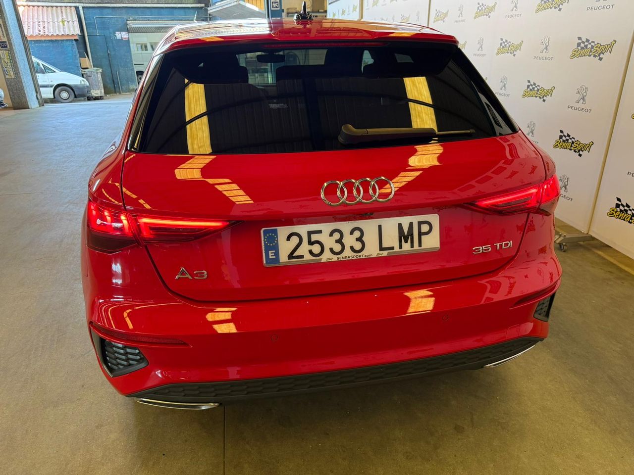 Audi A3 Sportback S line 35 TDI 110kW S tronic SE PUEDE VER Y PROBAR EN SENRA SPORT (PEUGEOT) DUMBRIA - Foto 5