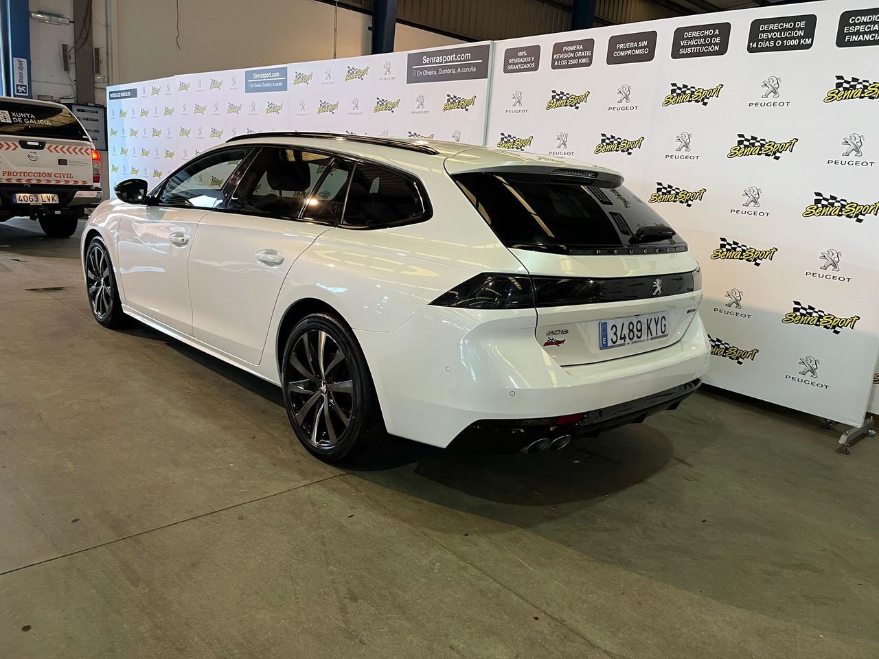 Peugeot 508 SW GTLine BlueHDi 132kW(180CV) S&S EAT8 SE PUEDE VER Y PROBAR EN SENRA SPORT (PEUGEOT) DUMBRIA - Foto 7
