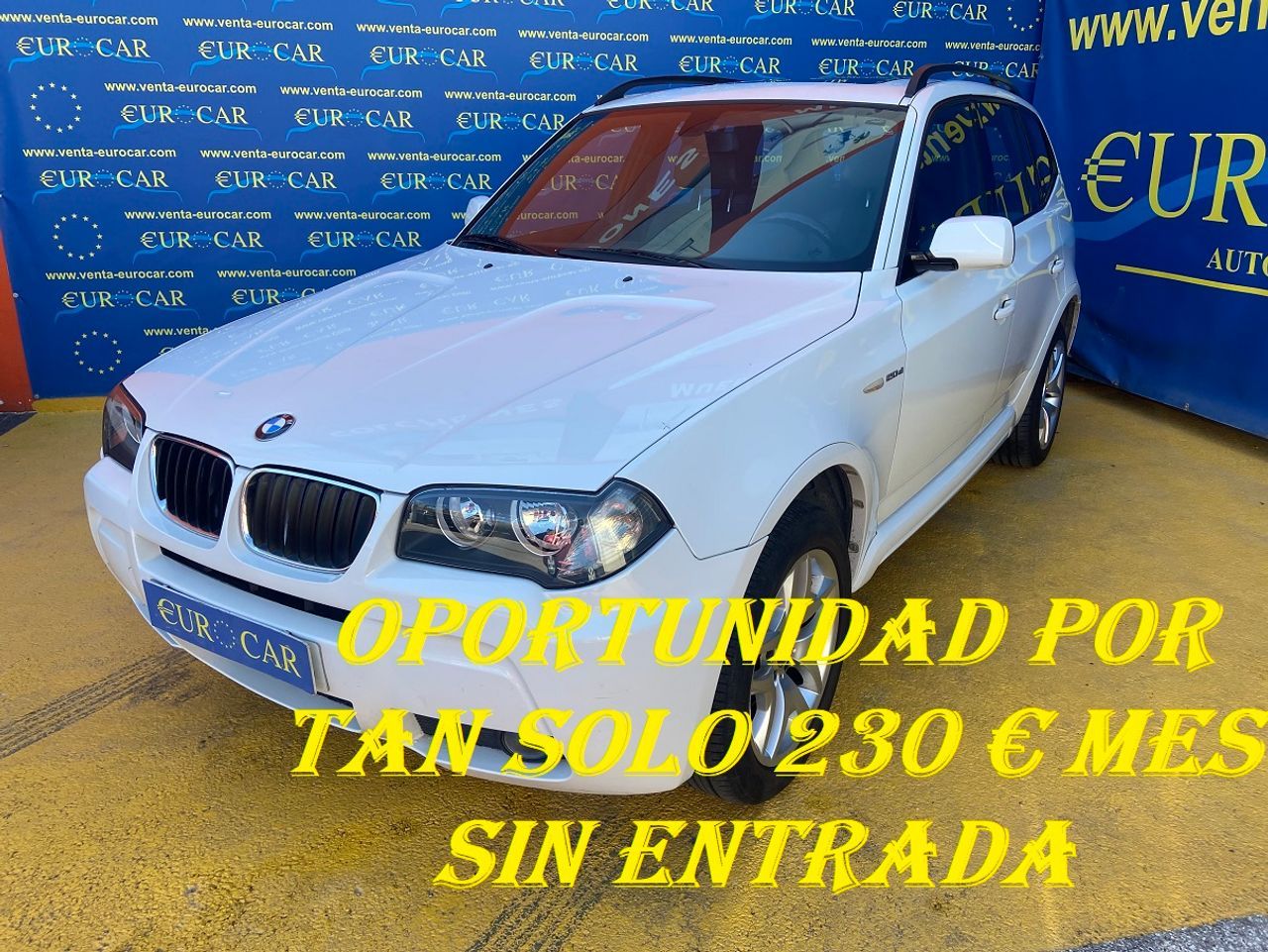 BMW X3 ocasión segunda mano 2008 Diésel por 9.950€ en Alicante