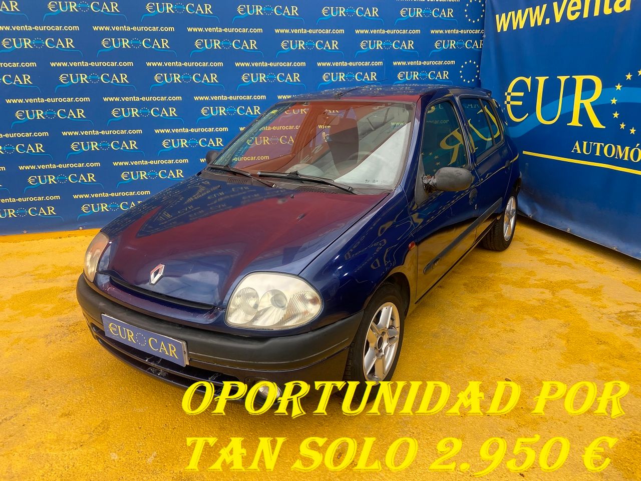 Renault Clio ocasión segunda mano 2001 Diésel por 2.950€ en Alicante