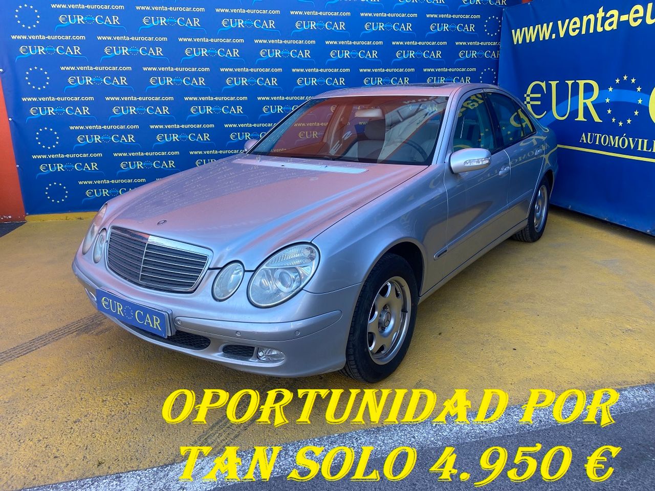 Mercedes Benz Clase E ocasión segunda mano 2003 Diésel por 4.950€ en Alicante