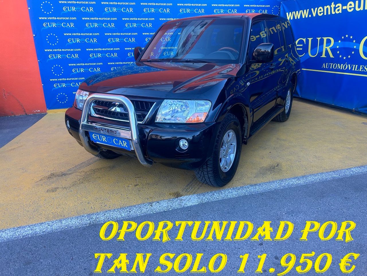 Mitsubishi Montero ocasión segunda mano 2004 Diésel por 10.950€ en Alicante