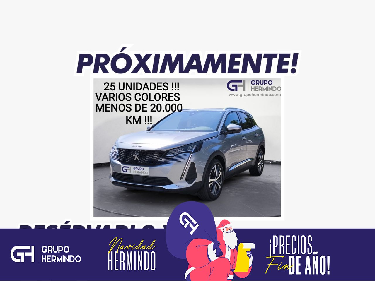 Peugeot 3008 Hybrid ALLURE PACK PLUG-IN HYBRID 225 e-EAT8  - Foto 2