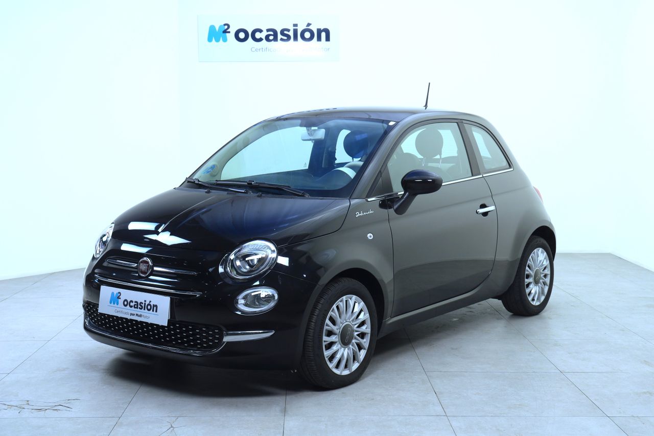 Coche hibrido 1991cc  de segunda mano - fiat 500 2022 /