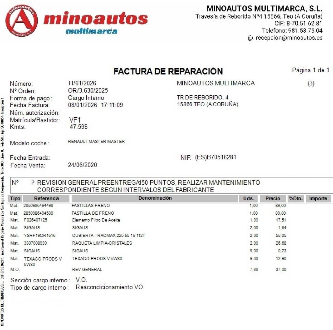 RENAULT MASTER VOLQUETE CAJA ABIERTA 3.5T L2 2.3 DCI 135 CV  - foto 8