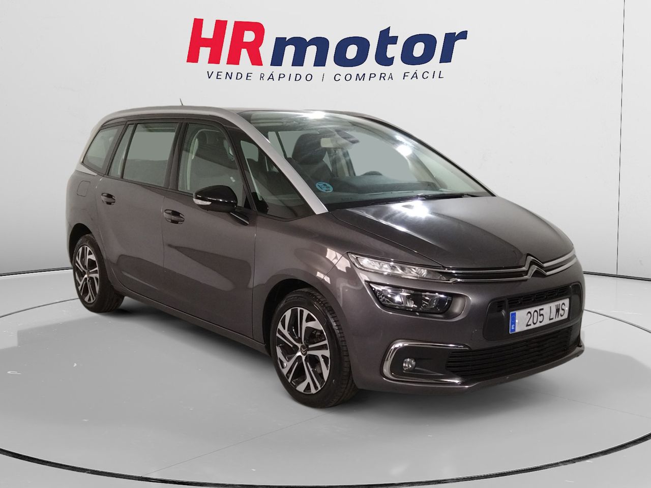C4 gris platino  de segunda mano - citroën c4 spacetourer 2022 /