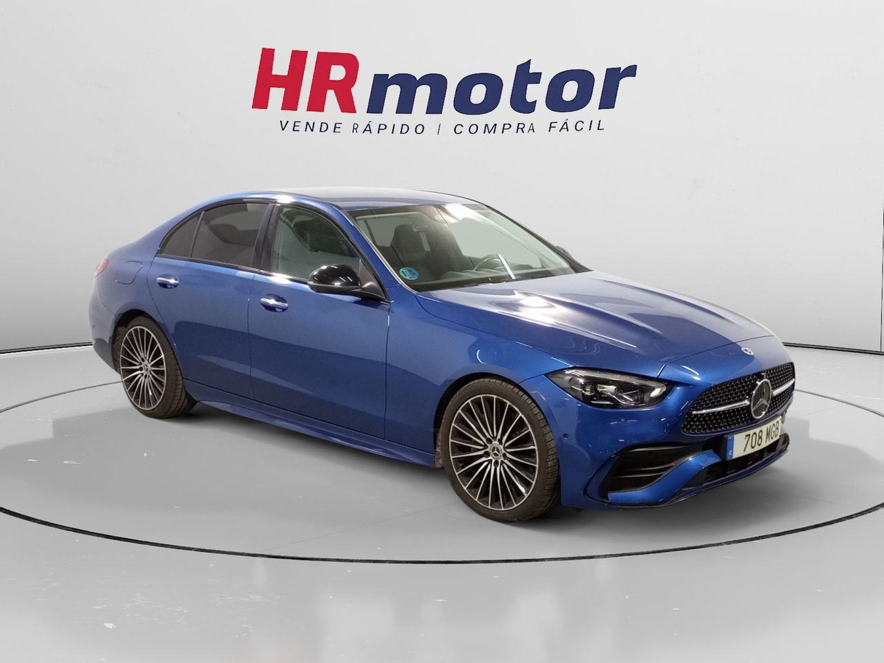 Coche hibrido con mbux  de segunda mano - mercedes clase c 2023 /