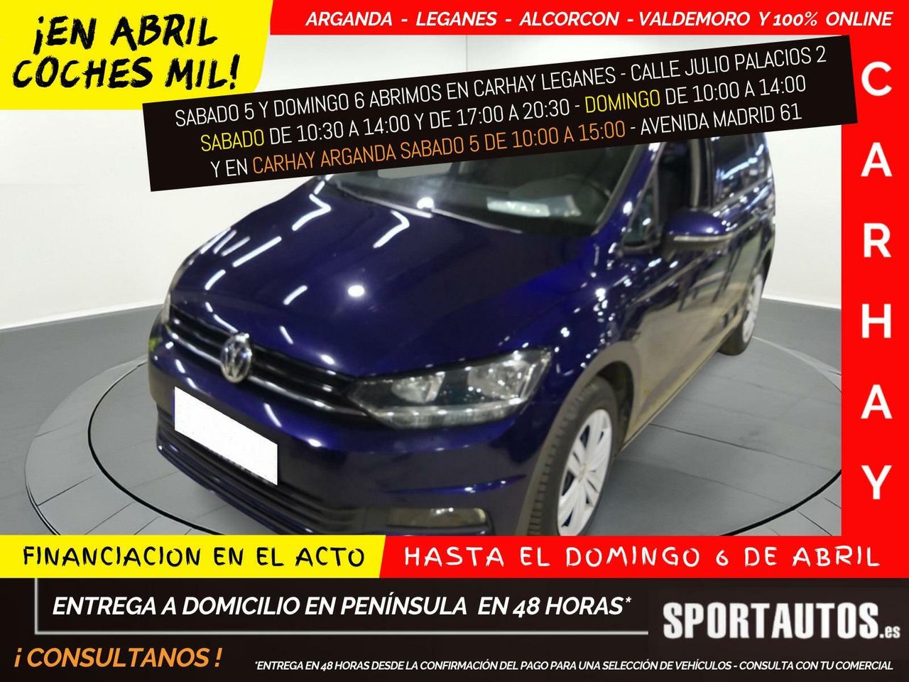 Foto volkswagen touran 2018 /