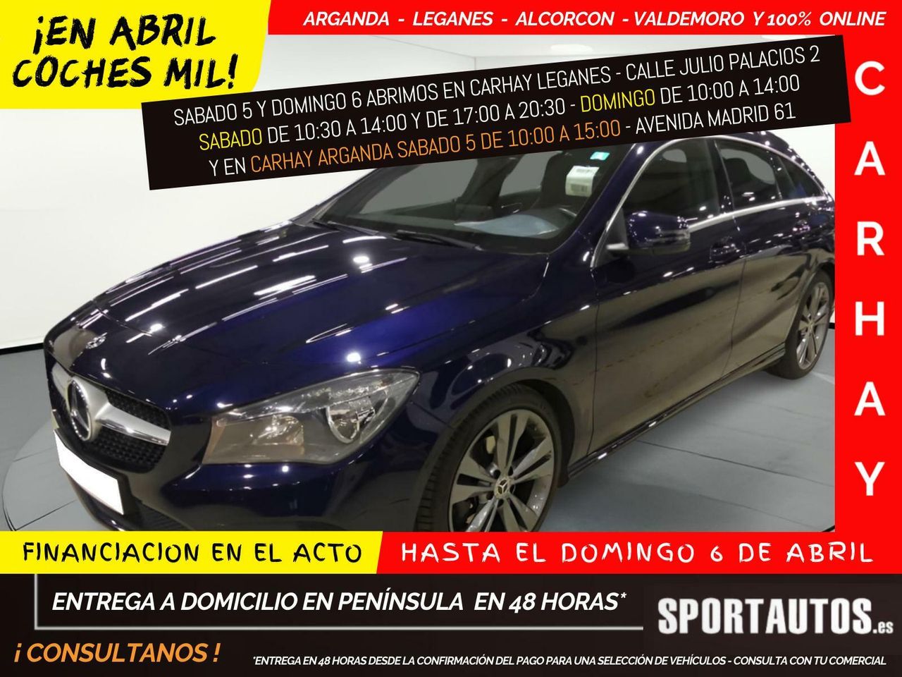 Historiales  de segunda mano - mercedes cla 2018 /