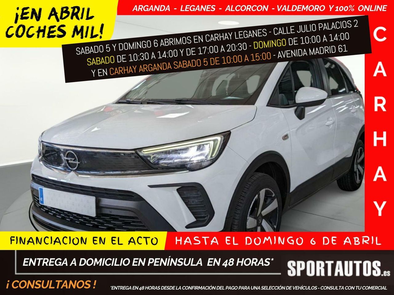 Opel crossland 2021  de segunda mano - opel crossland 2021 /