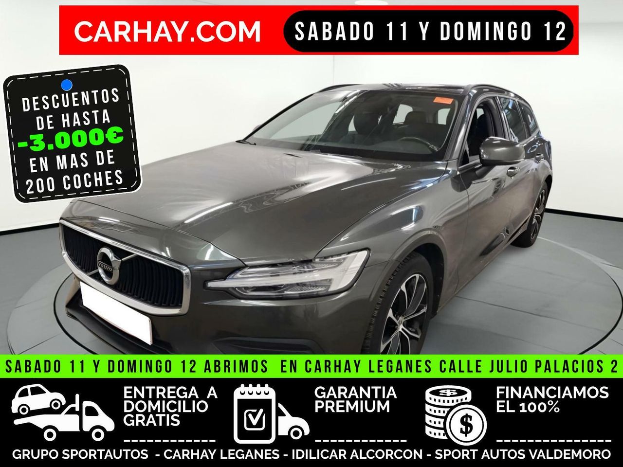 Volvo v60 diesel plusa  de segunda mano - volvo v60 2019 /