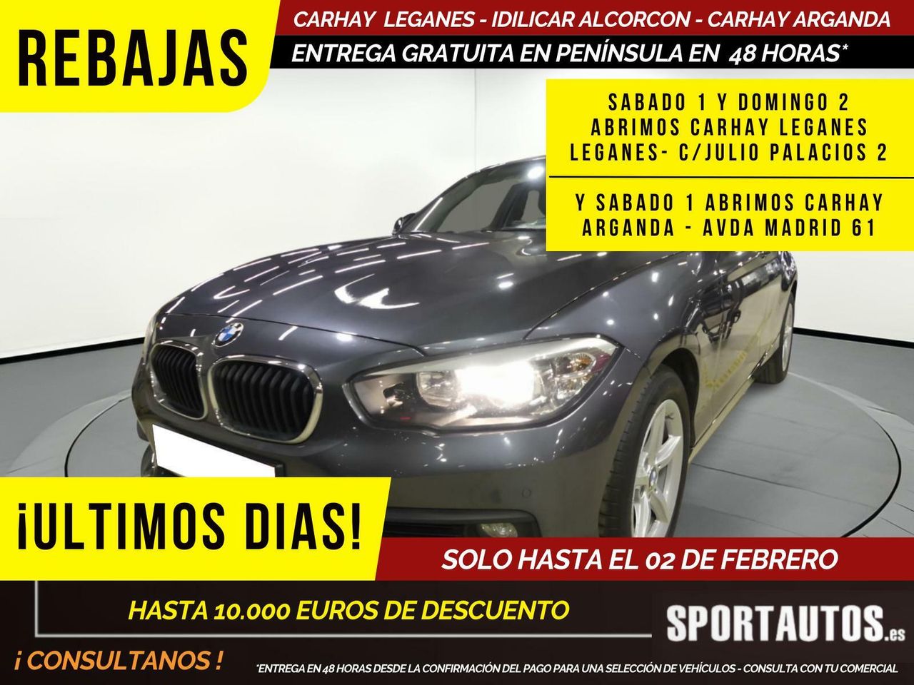 Kit antipinchazos  de segunda mano - bmw serie 1 2019 /