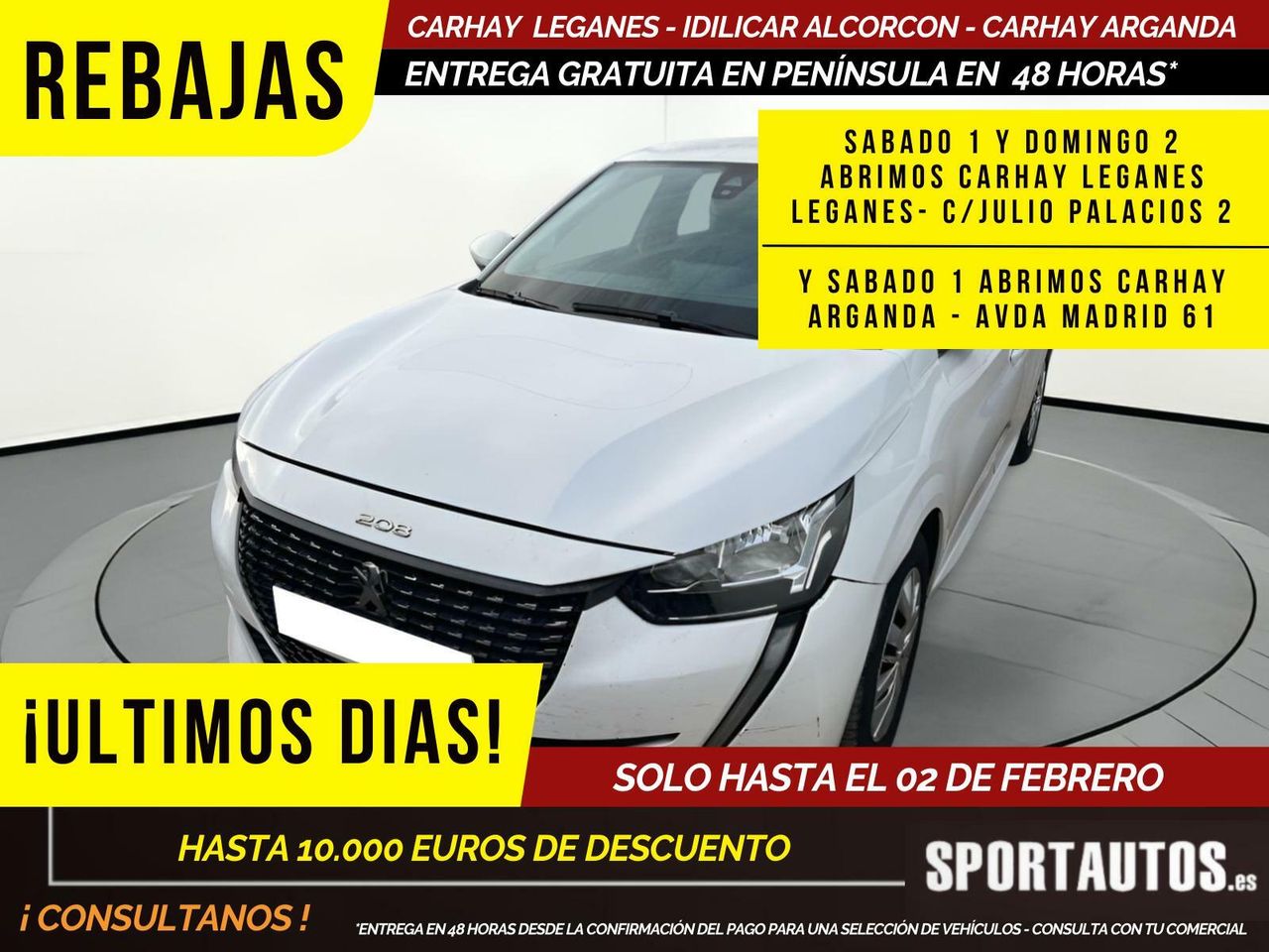 Kit antipinchazos  de segunda mano - peugeot 208 2021 /