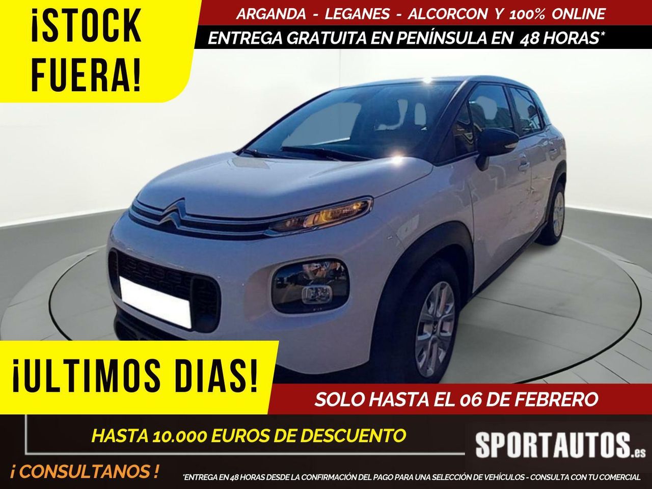 Citroen jumper blanco  de segunda mano - citroën c3 2018 /