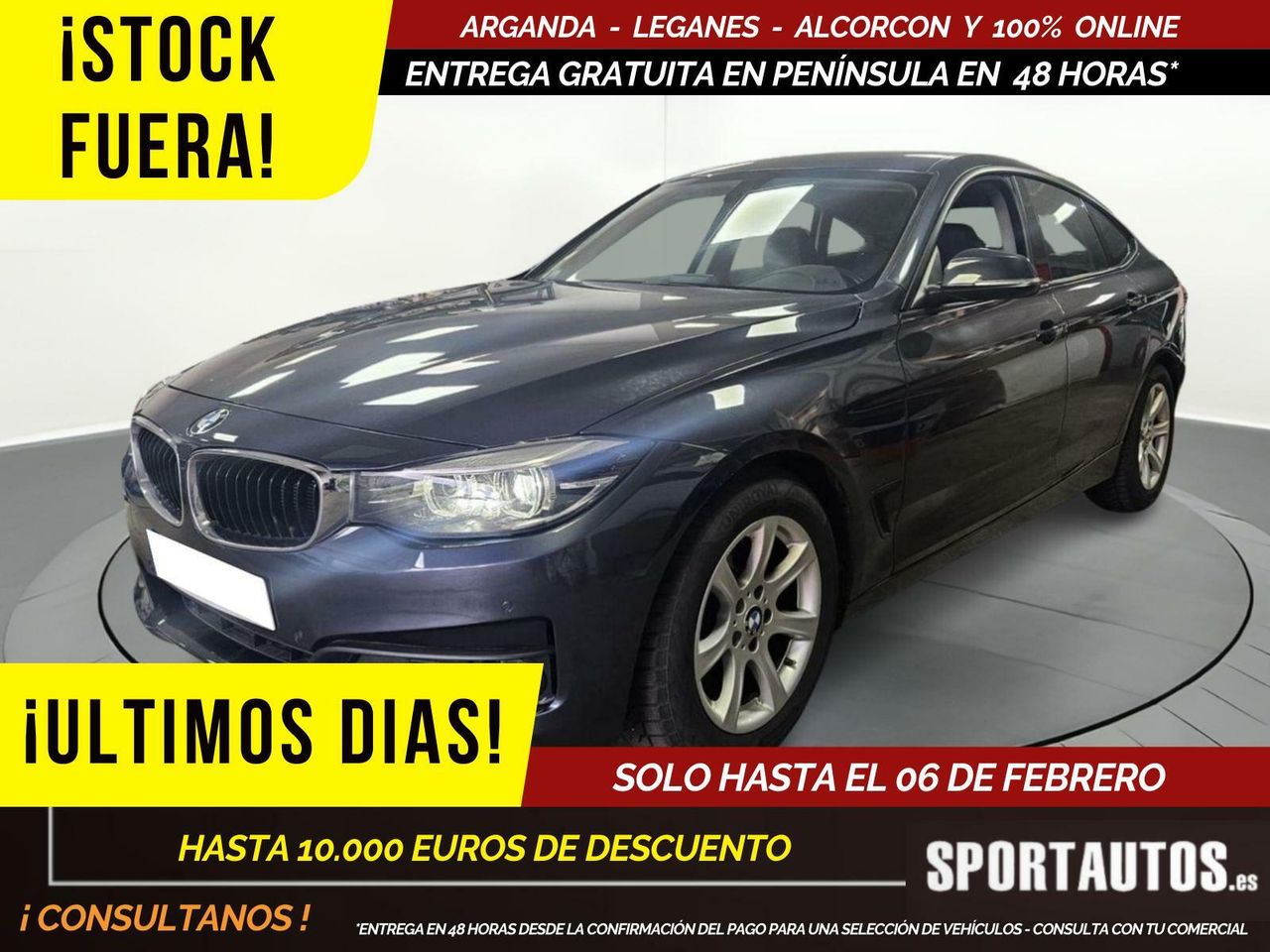 Kit antipinchazos  de segunda mano - bmw serie 3 gran turismo 2017 /