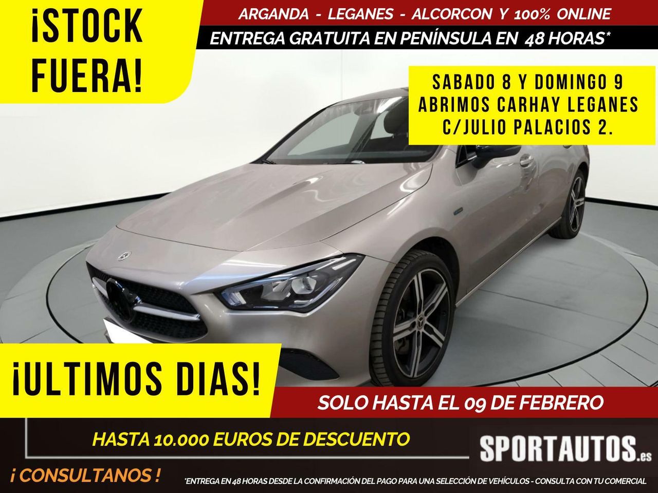 Venta kit puntal  de segunda mano - mercedes cla 2020 /