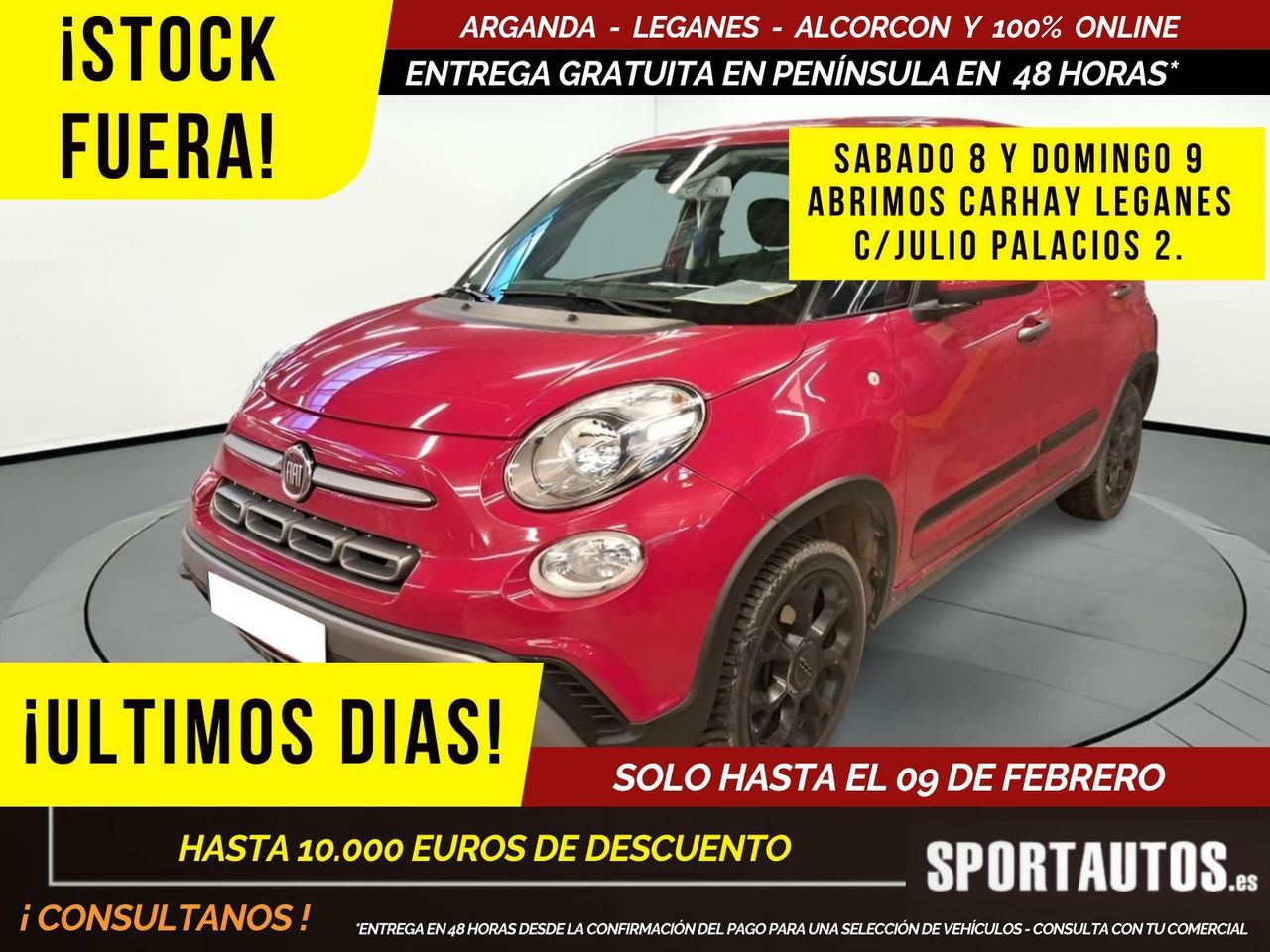Cuantas dudas  de segunda mano - fiat 500l 2019 /