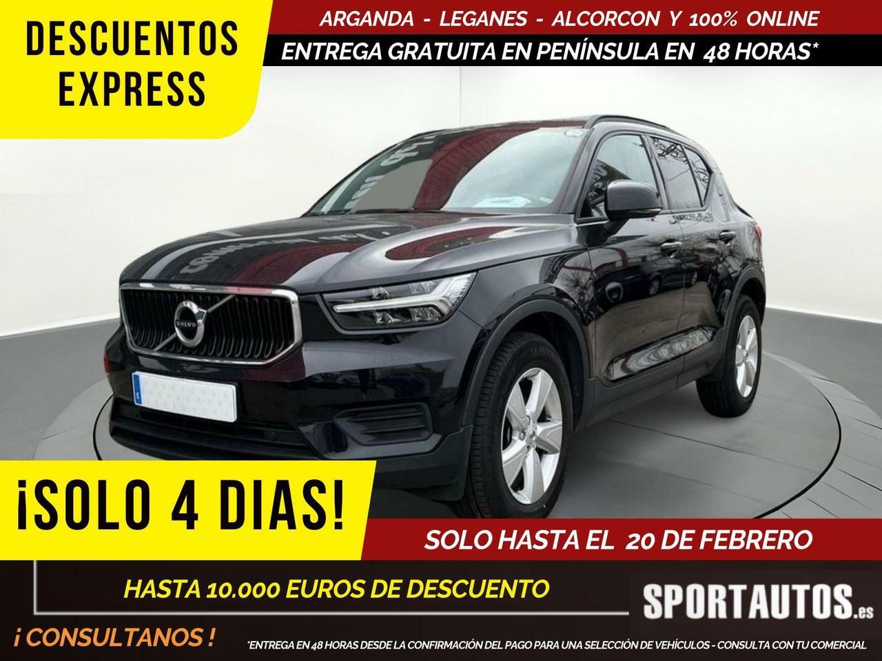 Volvo xc40 entrega en otros lugares  de segunda mano - volvo xc40 2018 /