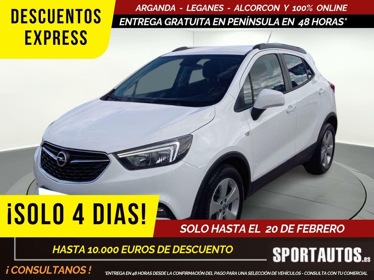 Opel mokka x plateado  de segunda mano - opel mokka x 2019 /