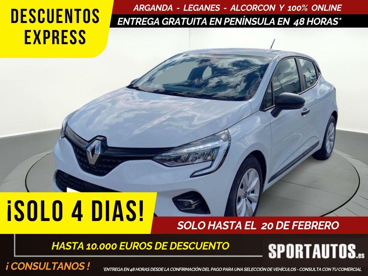 Renault twingo 2020 con elevalunas electricos  de segunda mano - renault clio 2020 /