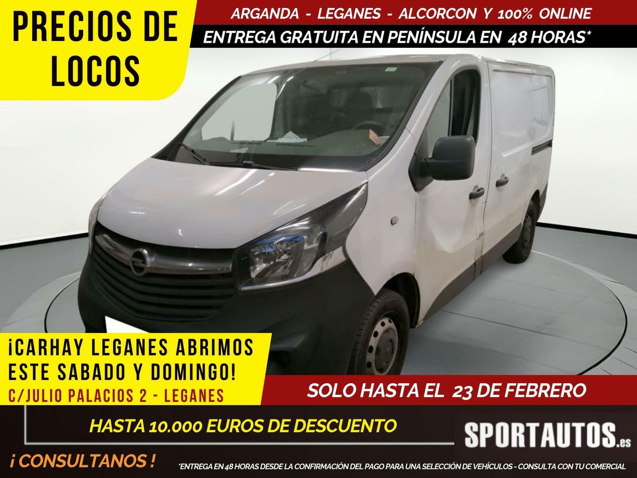 Cuantas dudas  de segunda mano - opel vivaro 2018 /
