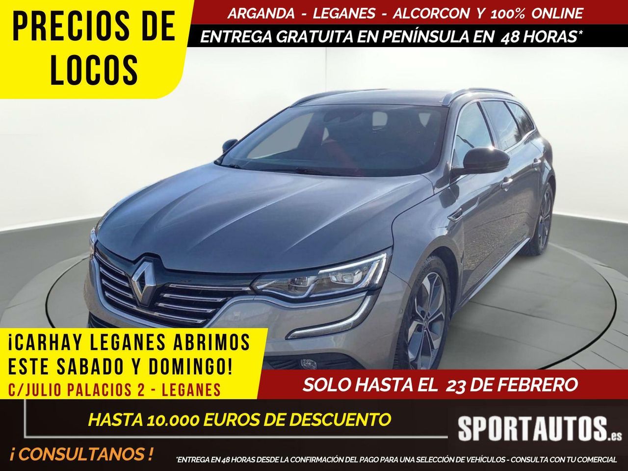 Masajes tndr  de segunda mano - renault talisman 2020 /