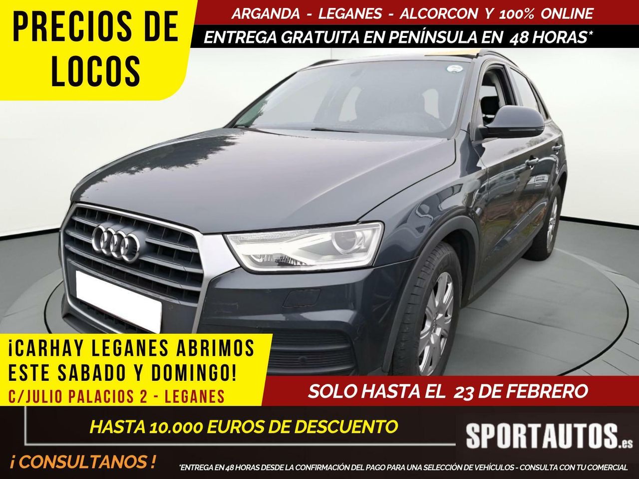 Audi q3  de segunda mano - audi q3 2018 /
