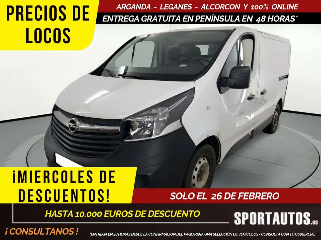 Cuantas dudas  de segunda mano - opel vivaro 2018 /