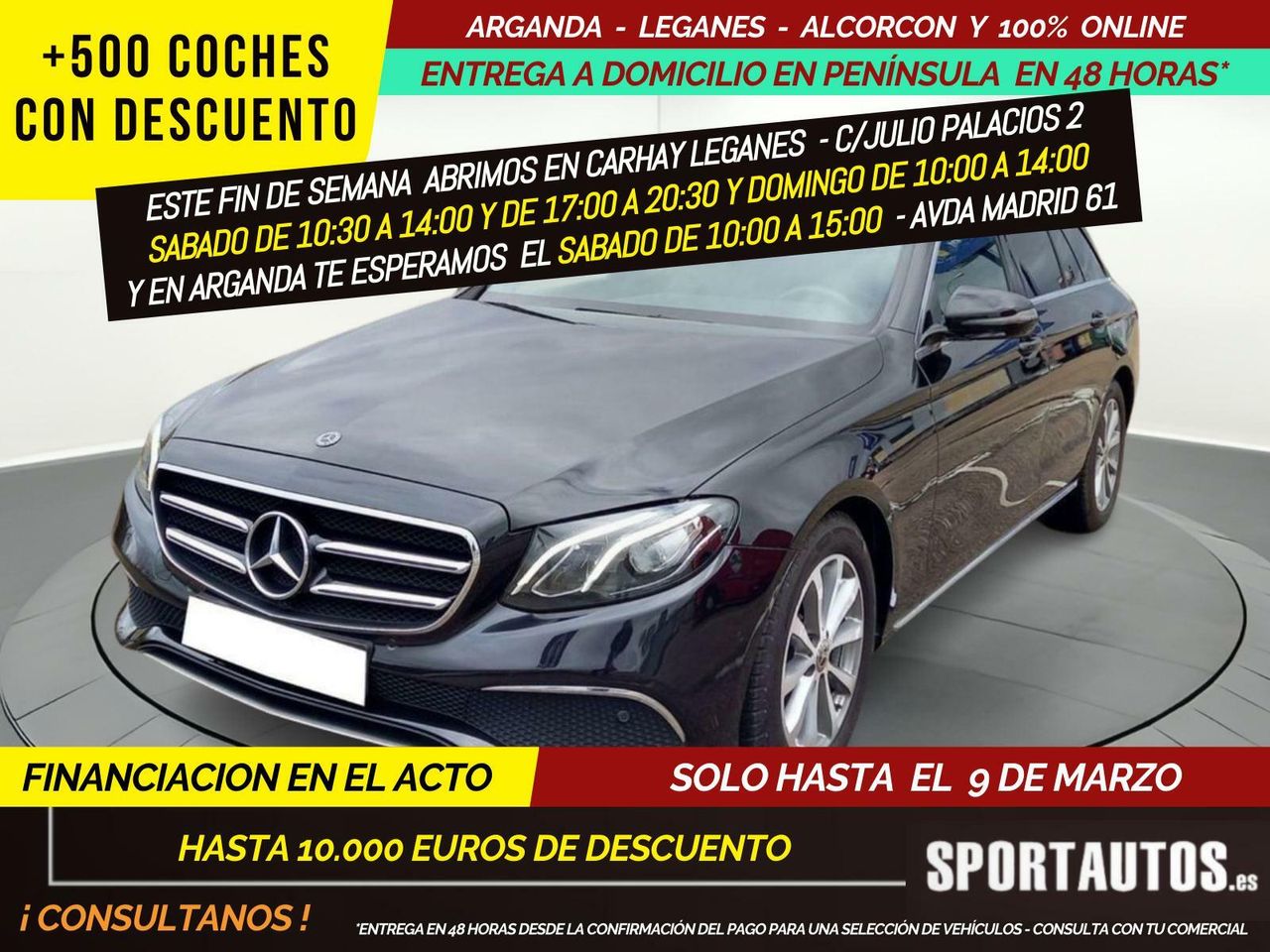 Clase a diesel 136cv  de segunda mano - mercedes clase e 2019 /