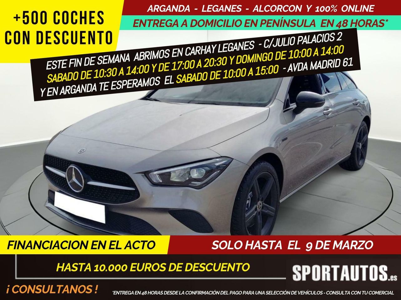 Kit antipinchazos  de segunda mano - mercedes cla 2020 /